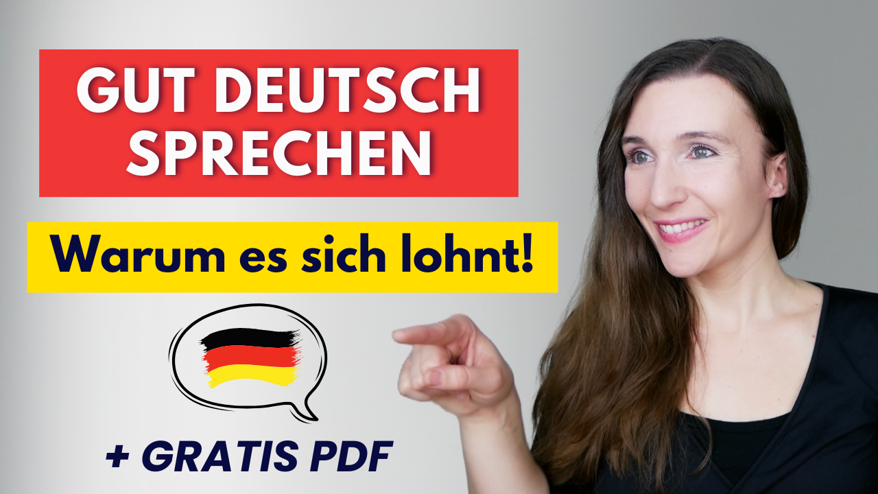 Willst du GUT DEUTSCH SPRECHEN? Verbessere deine Aussprache und nutze deine CHANCEN!